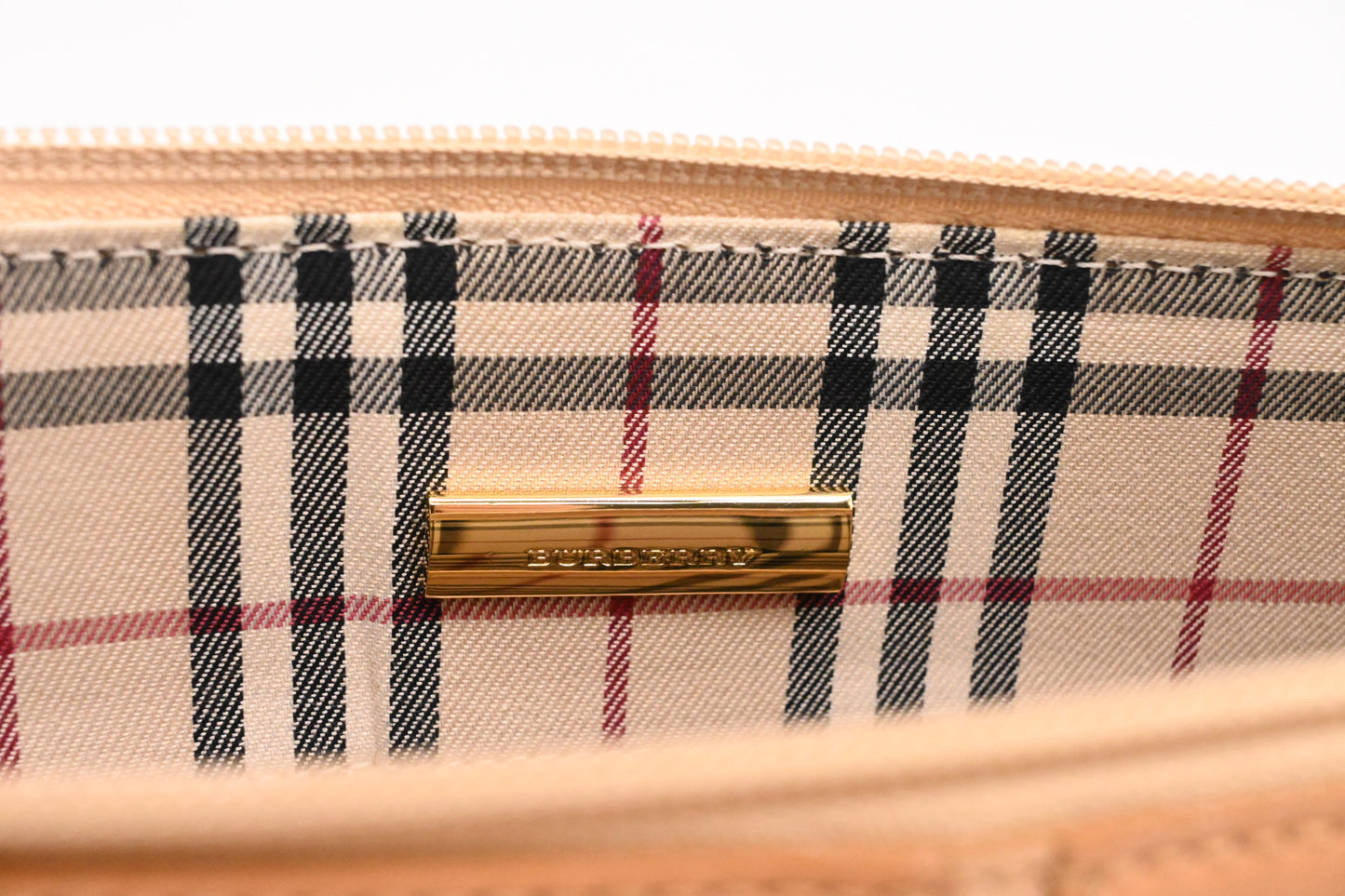 Burberry Shoulder Bag in Brown Leather