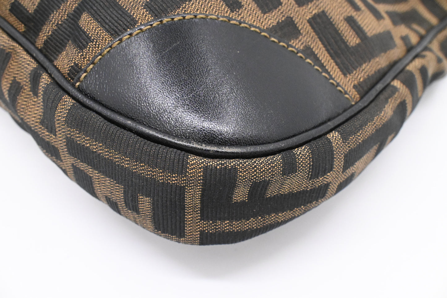 Fendi Shoulder Bag in Zucca Canvas