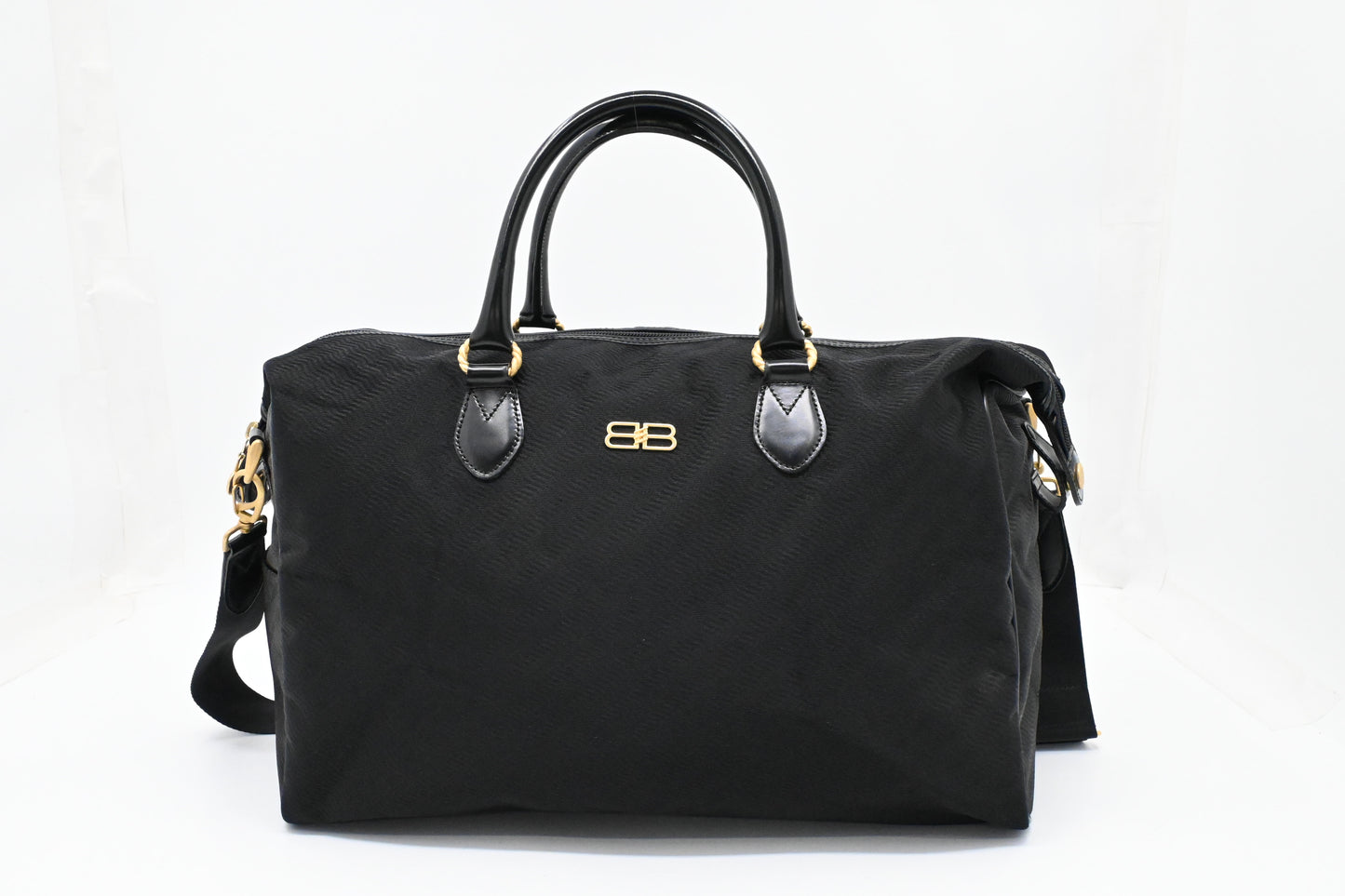 Balenciaga Travel Bag in Black Canvas