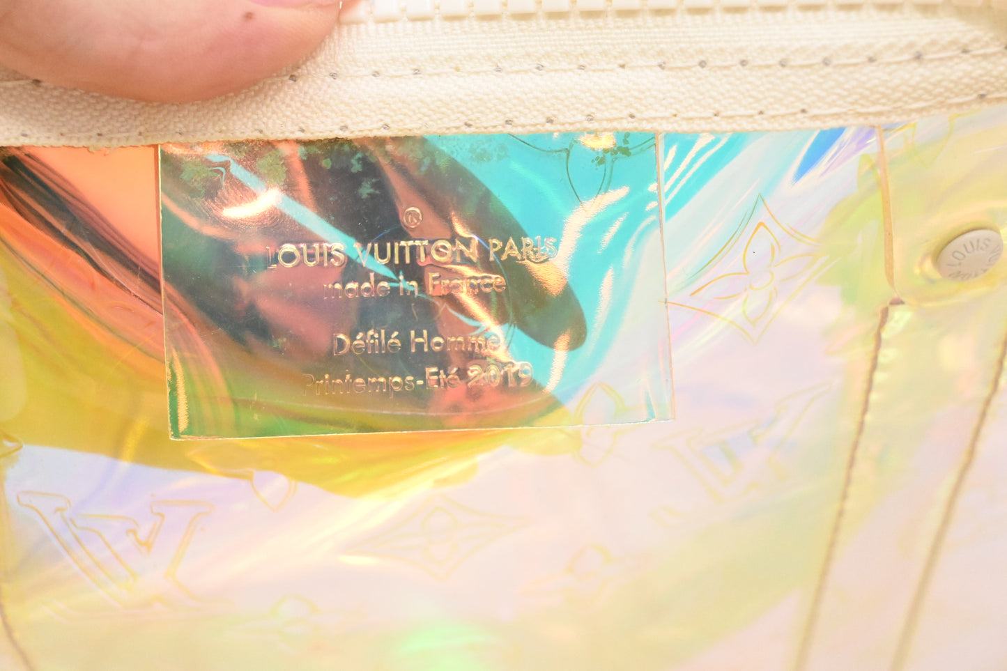 Louis Vuitton Keepall 50 in Prism PVC