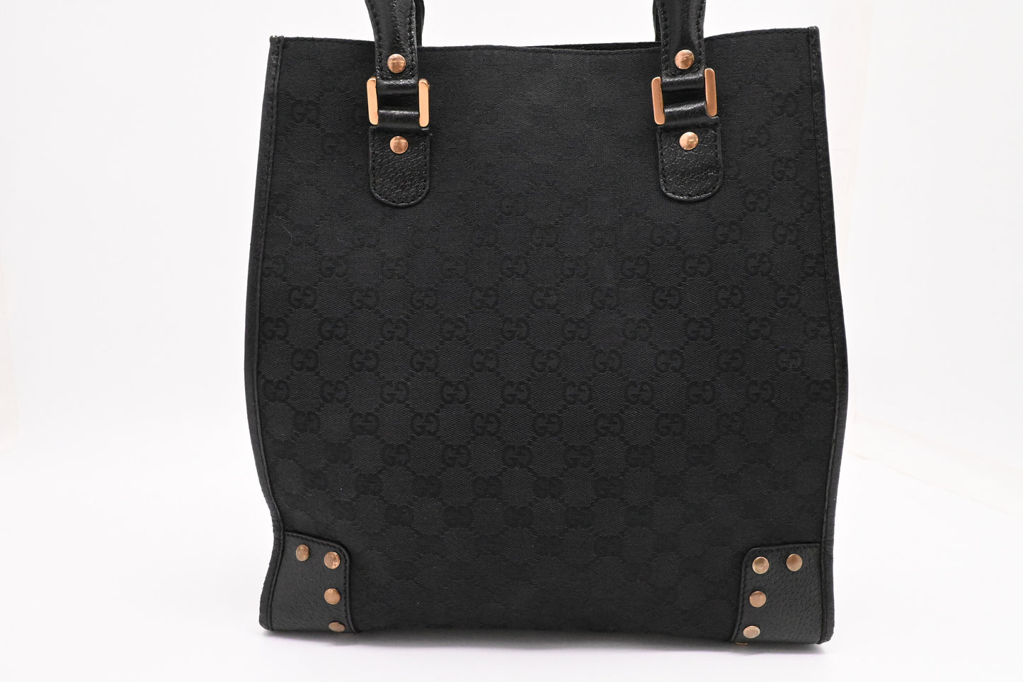 Gucci Tote in Black GG Canvas