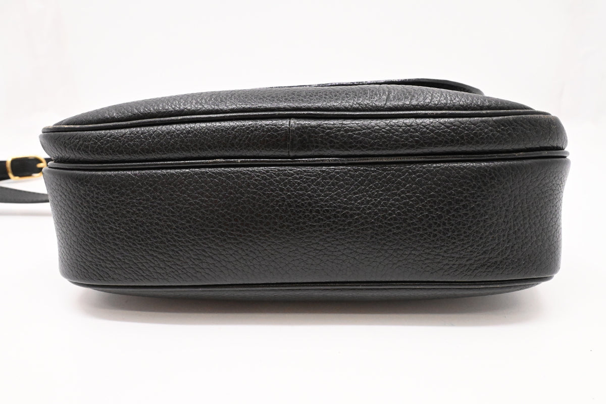 Burberry Crossbody Bag in Black Leather