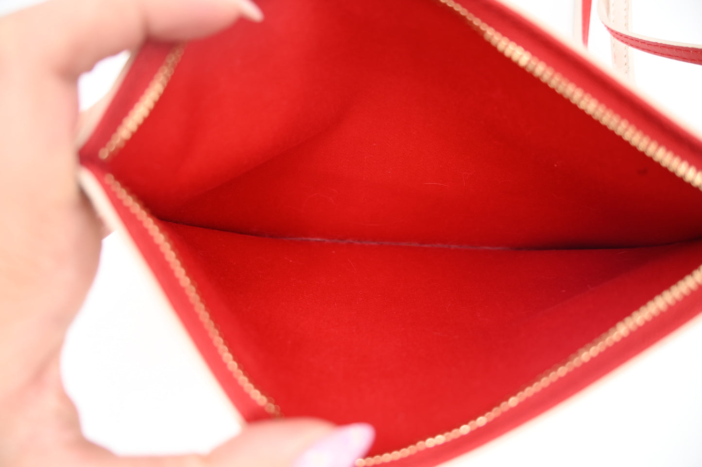 Louboutin Small Cabata in Pink Leather