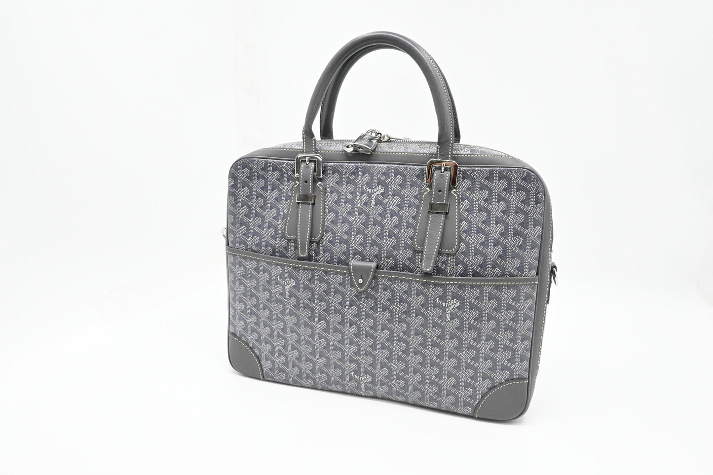 Goyard Ambassade in Grey Goyardine Canvas