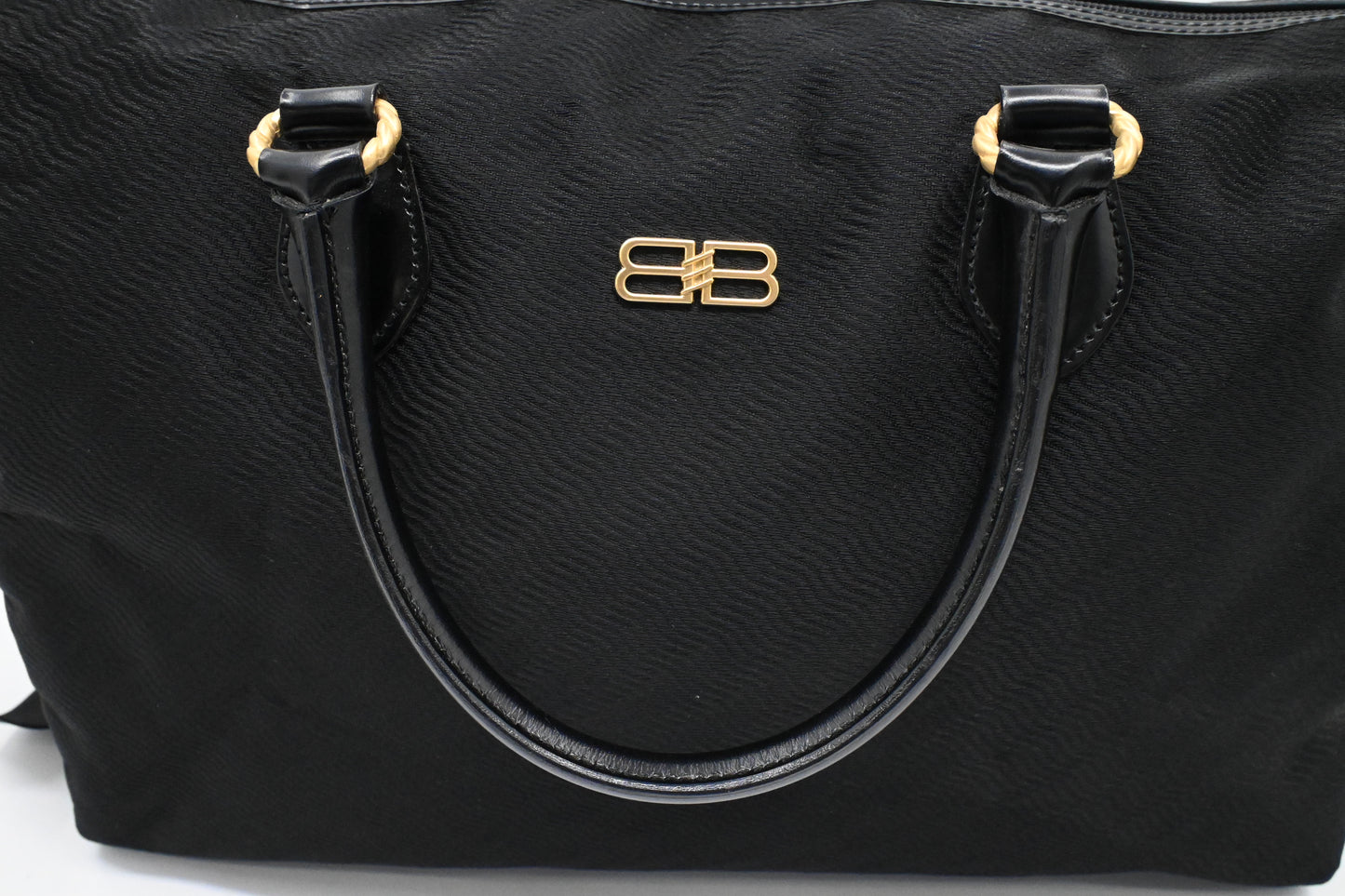 Balenciaga Travel Bag in Black Canvas