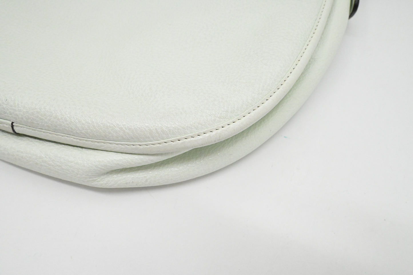 Loewe Heritage Crossbody Bag in White Leather