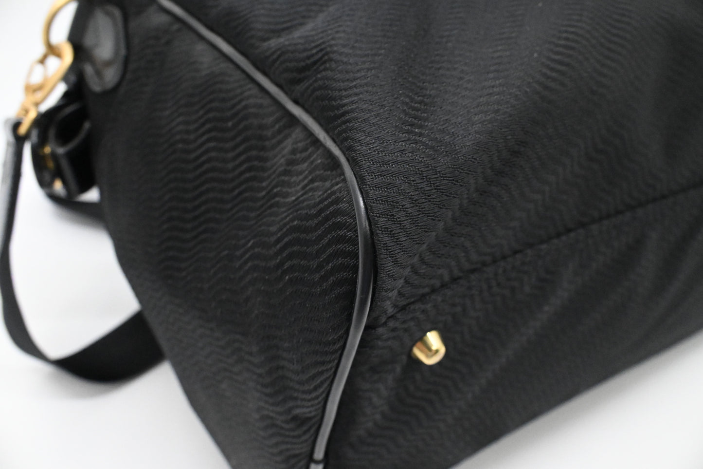 Balenciaga Travel Bag in Black Canvas