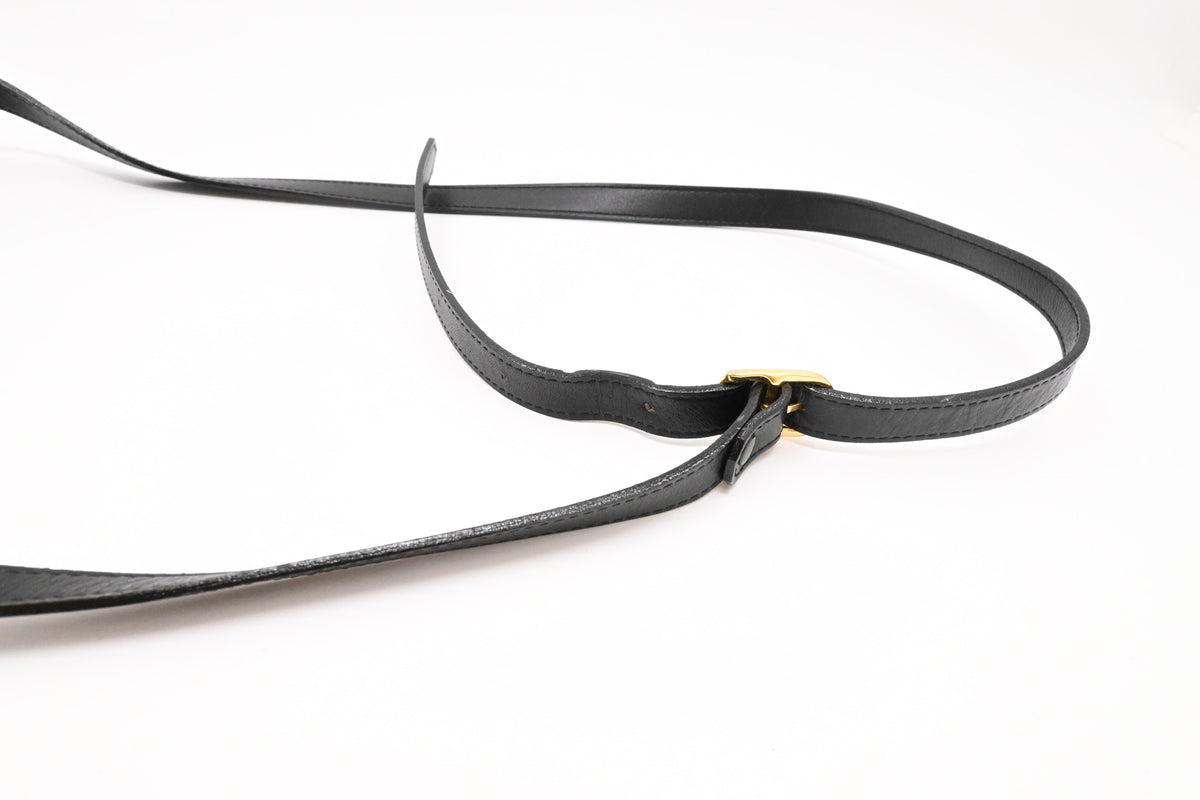 Burberry Crossbody Bag in Black Leather