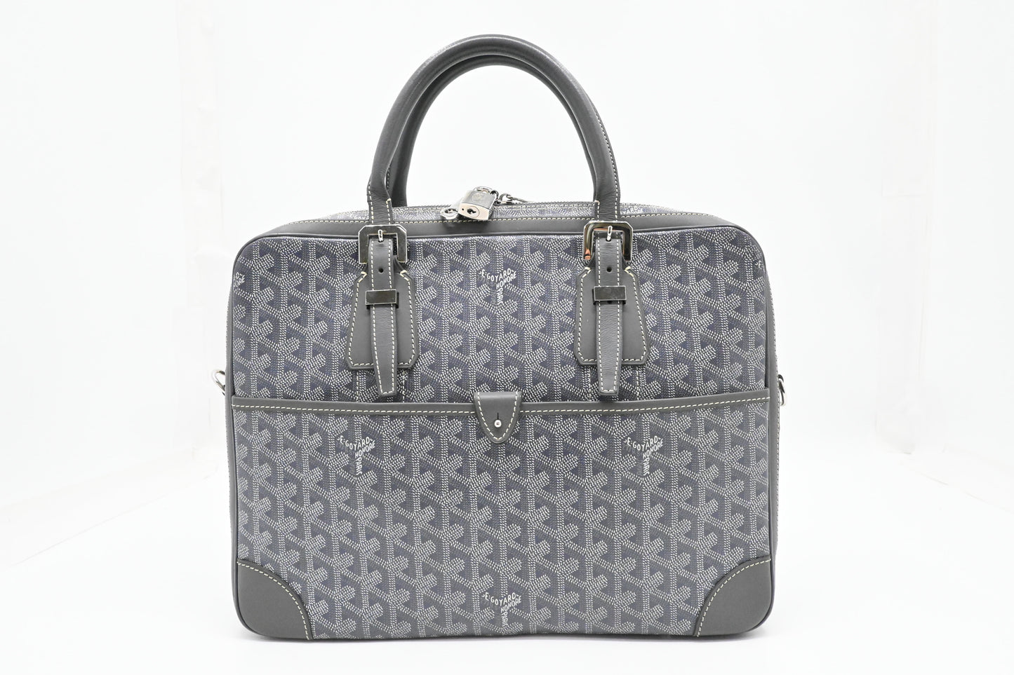 Goyard Ambassade in Grey Goyardine Canvas