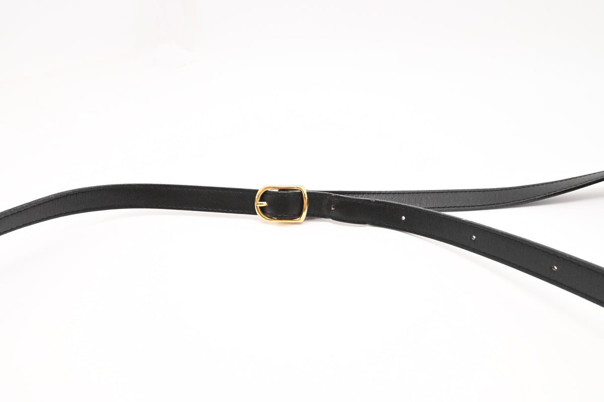 Burberry Crossbody Bag in Black Leather