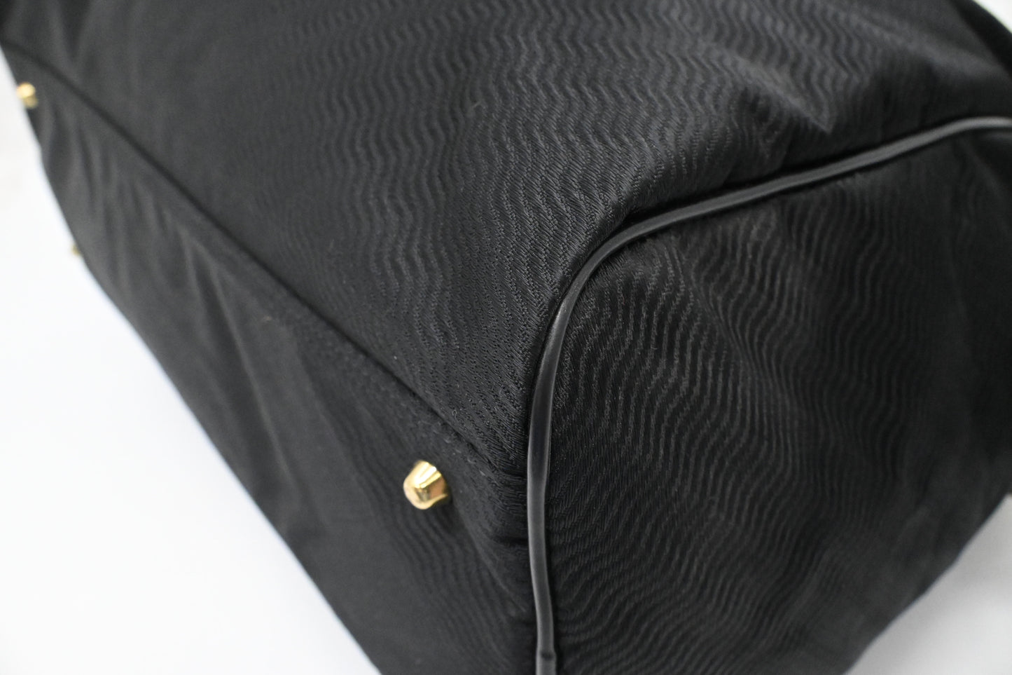 Balenciaga Travel Bag in Black Canvas