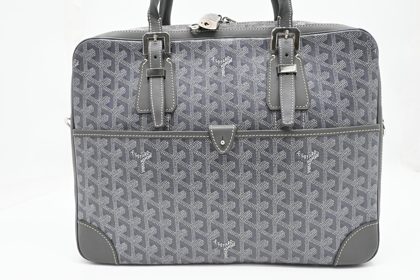 Goyard Ambassade in Grey Goyardine Canvas