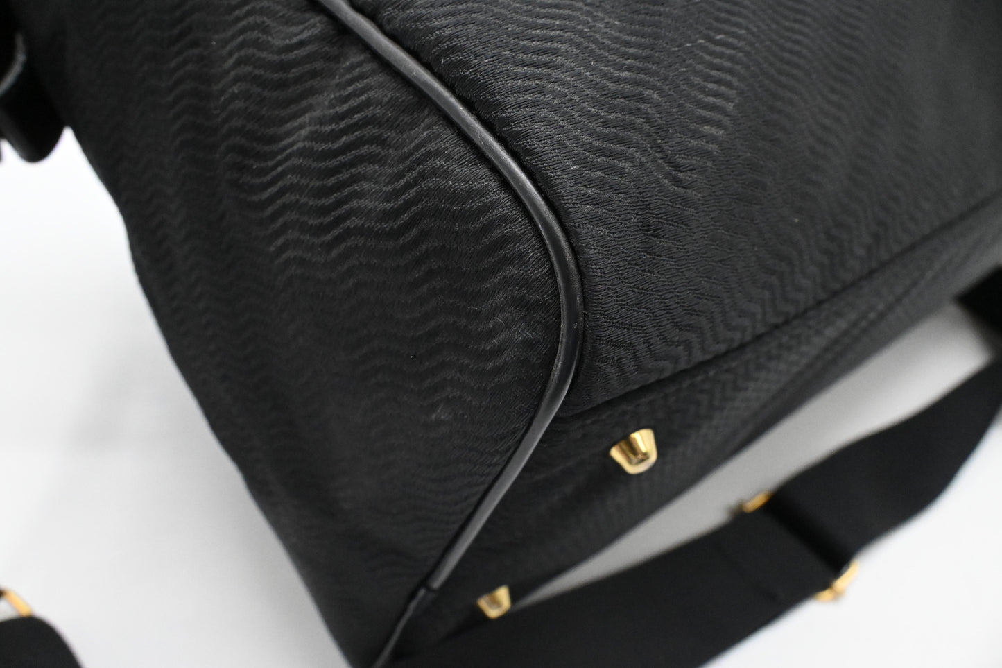 Balenciaga Travel Bag in Black Canvas