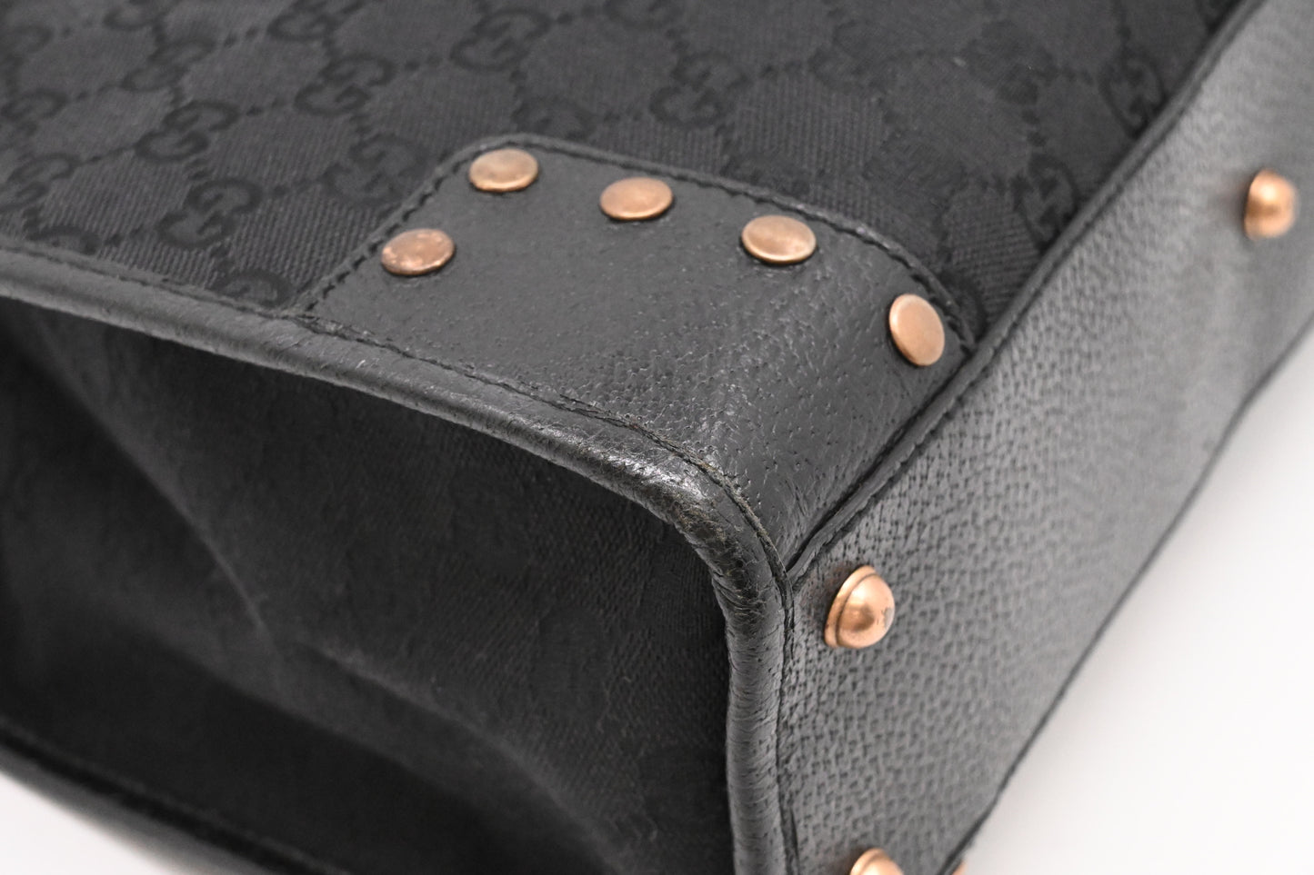 Gucci Tote in Black GG Canvas