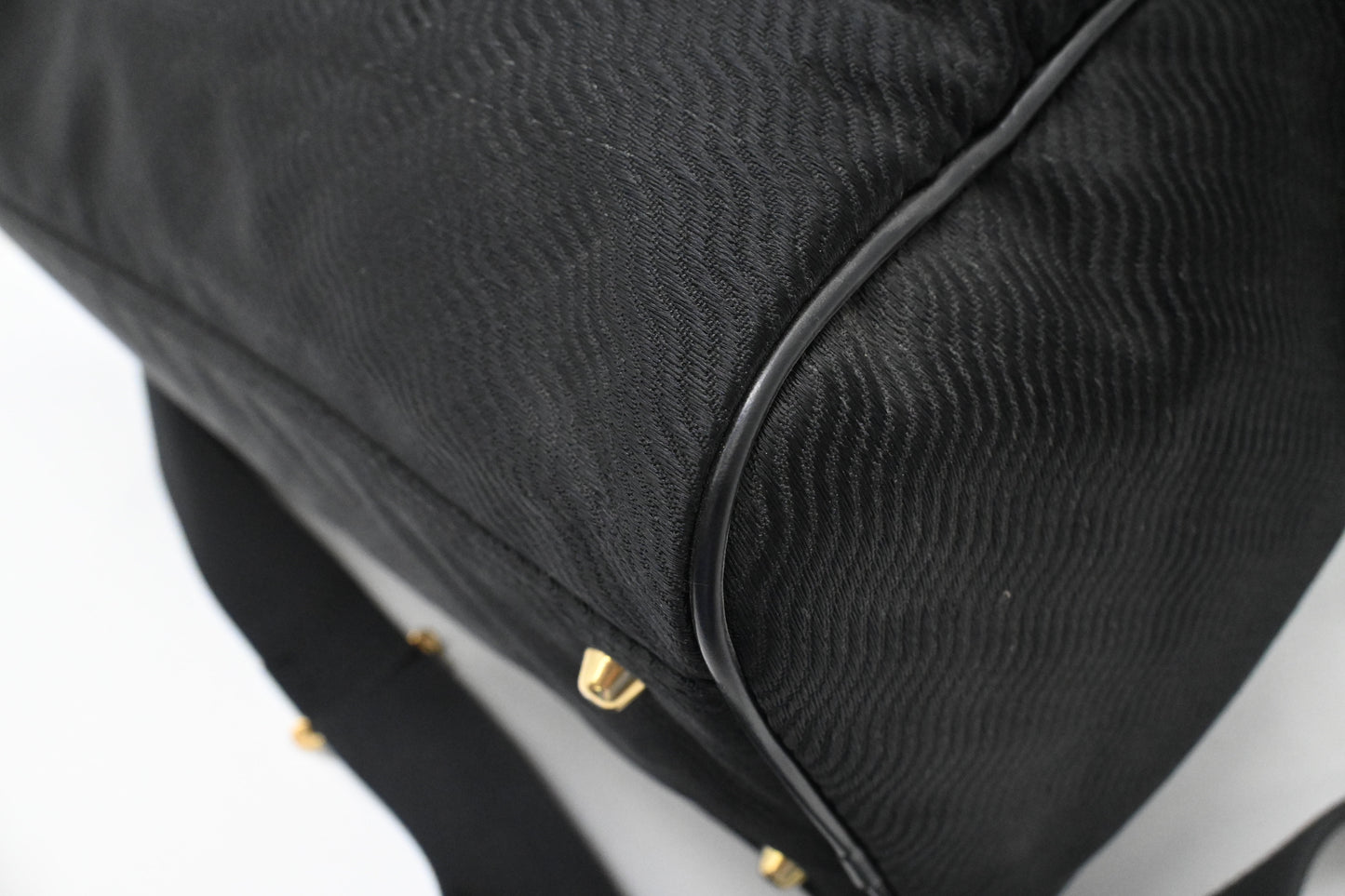Balenciaga Travel Bag in Black Canvas