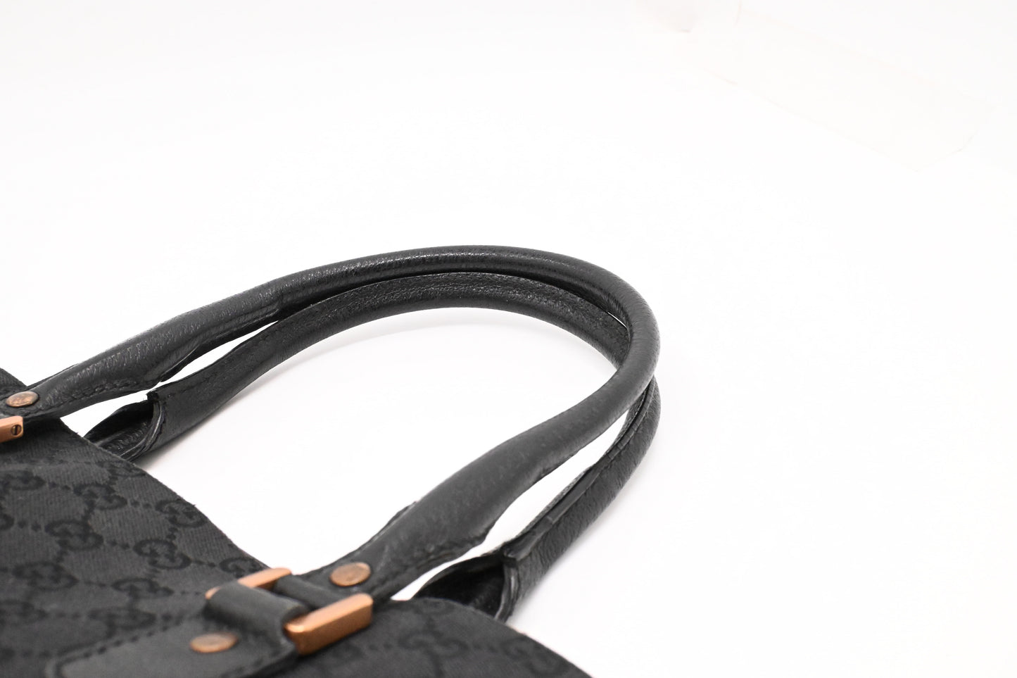 Gucci Tote in Black GG Canvas