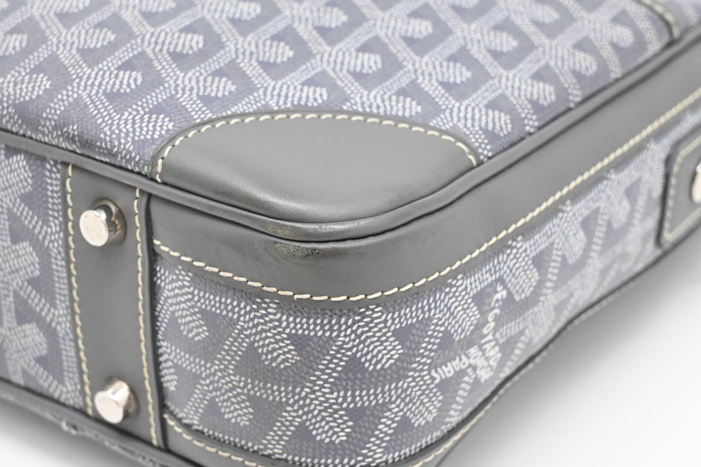 Goyard Ambassade in Grey Goyardine Canvas