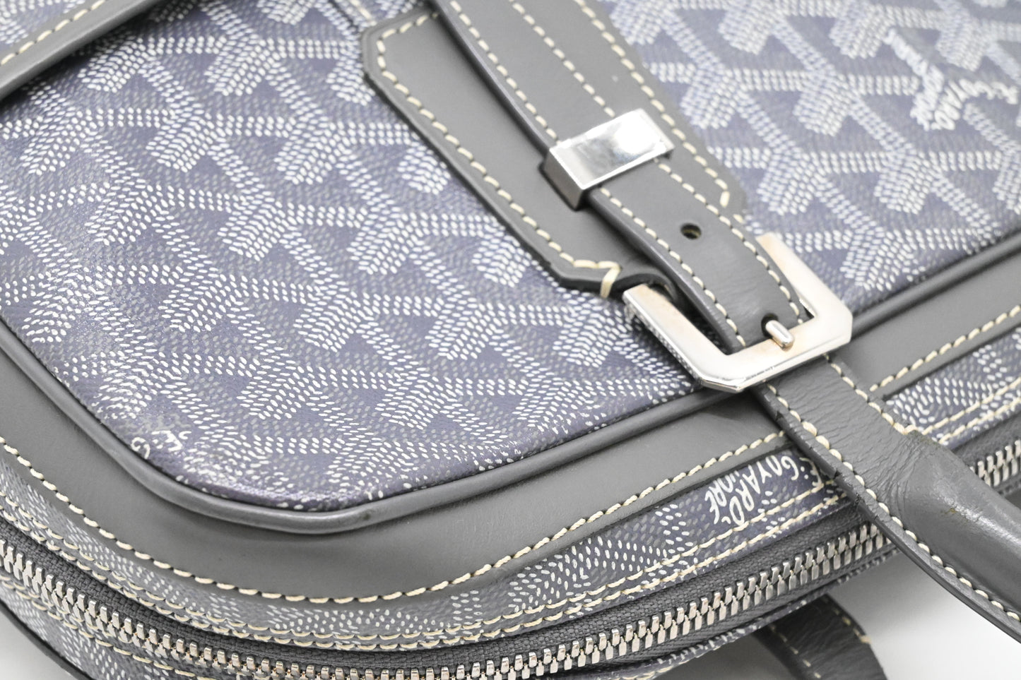 Goyard Ambassade in Grey Goyardine Canvas