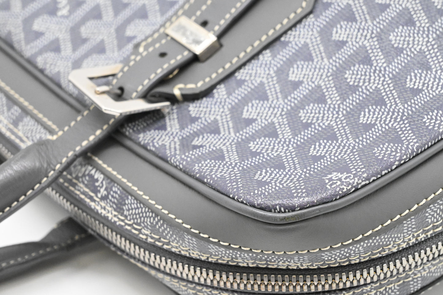 Goyard Ambassade in Grey Goyardine Canvas