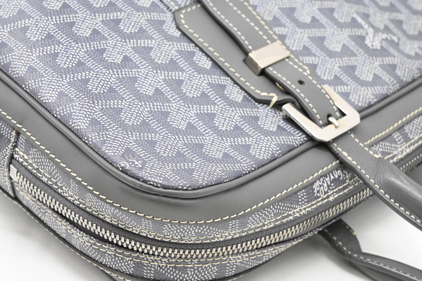 Goyard Ambassade in Grey Goyardine Canvas