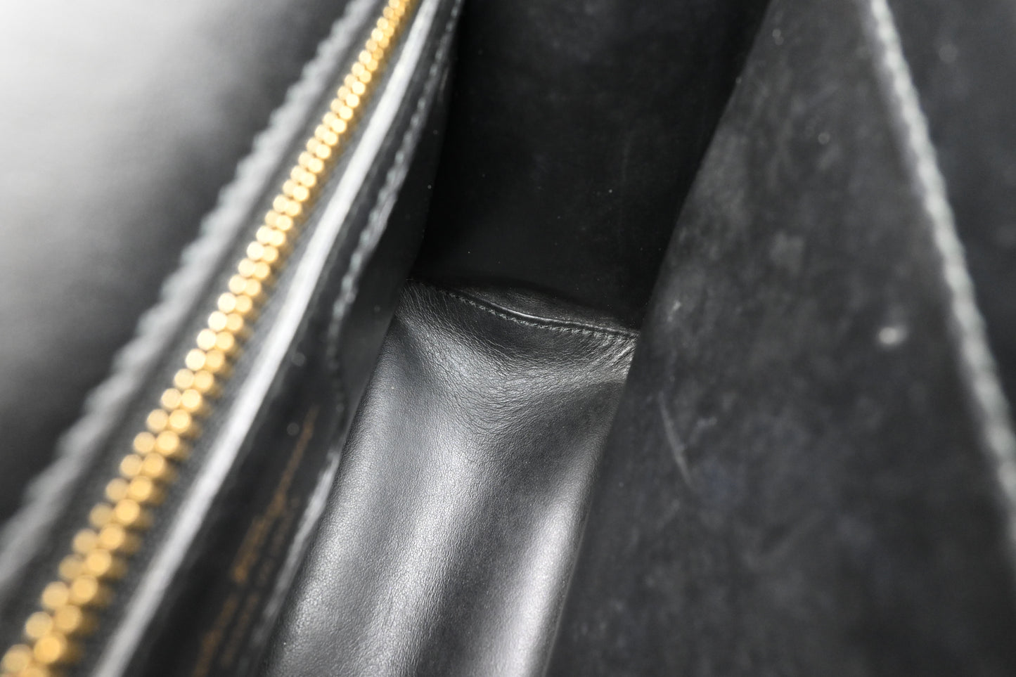 Ferragamo Two Way Bag in Black and White Canvas and Leather