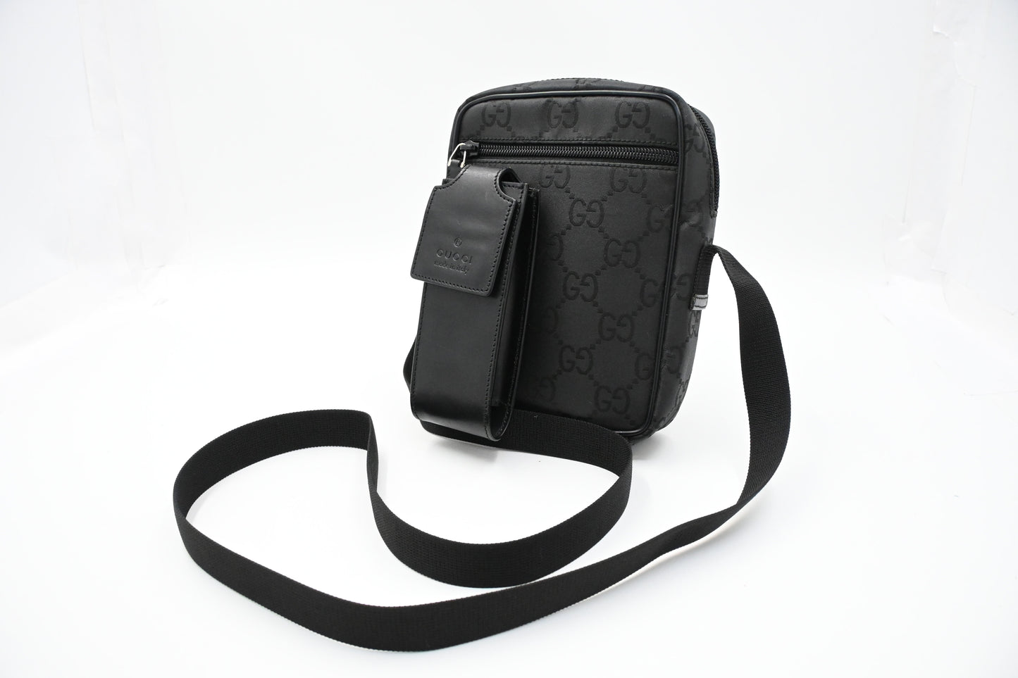 Gucci Crossbody Bag in Black Canvas