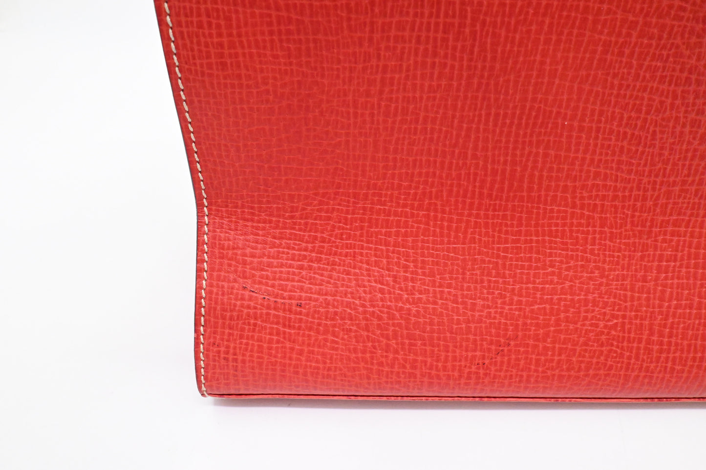 Loewe Shoulder Bag in Red Leather