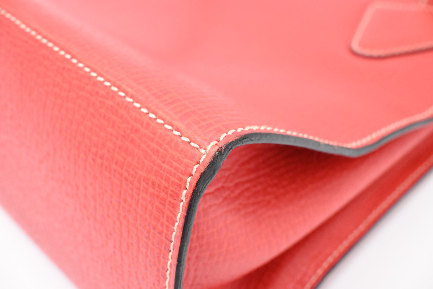 Loewe Shoulder Bag in Red Leather