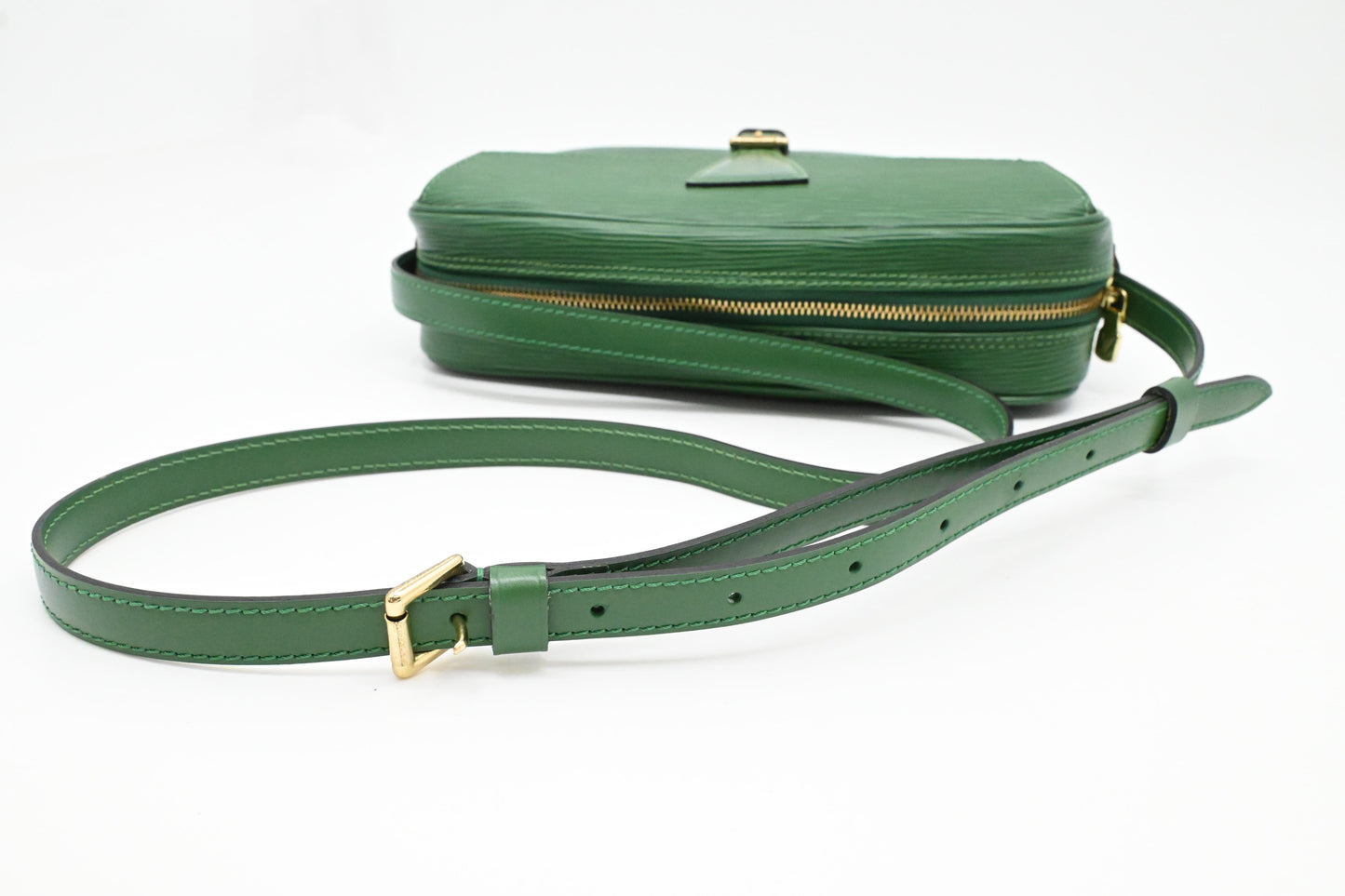 Louis Vuitton Jeune Fille in Green Epi Leather