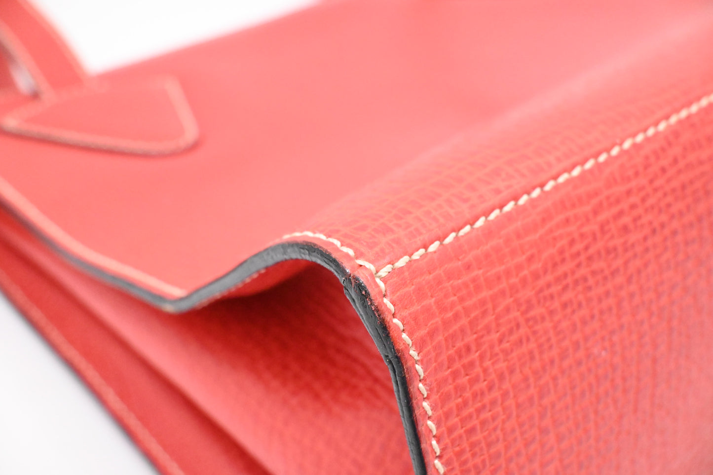 Loewe Shoulder Bag in Red Leather