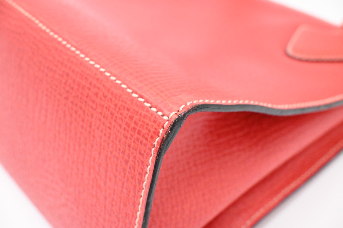 Loewe Shoulder Bag in Red Leather