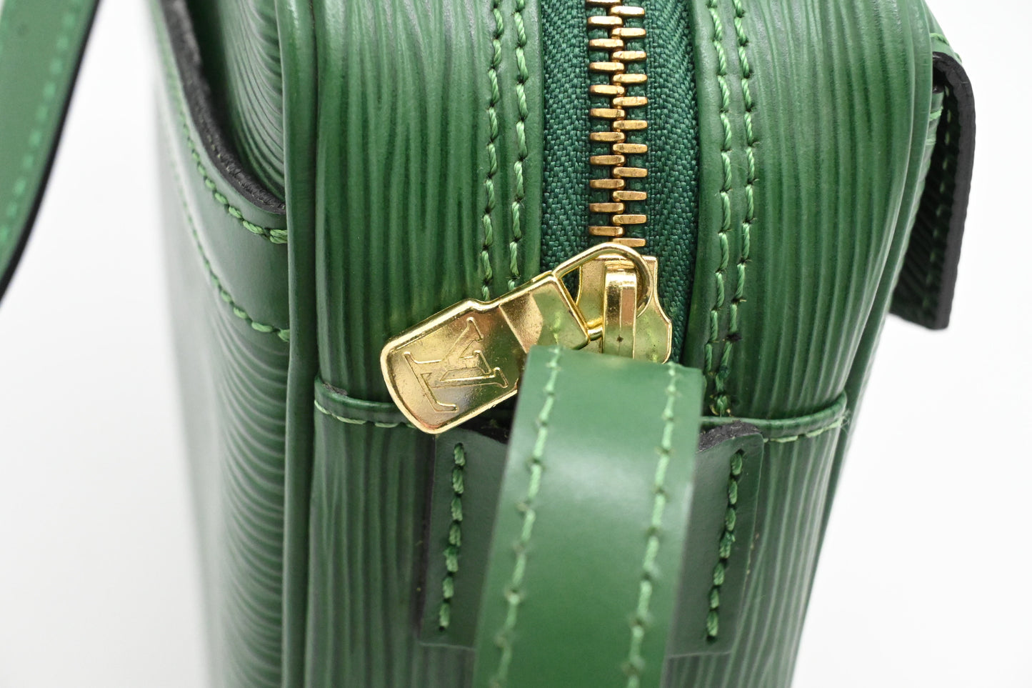 Louis Vuitton Jeune Fille in Green Epi Leather