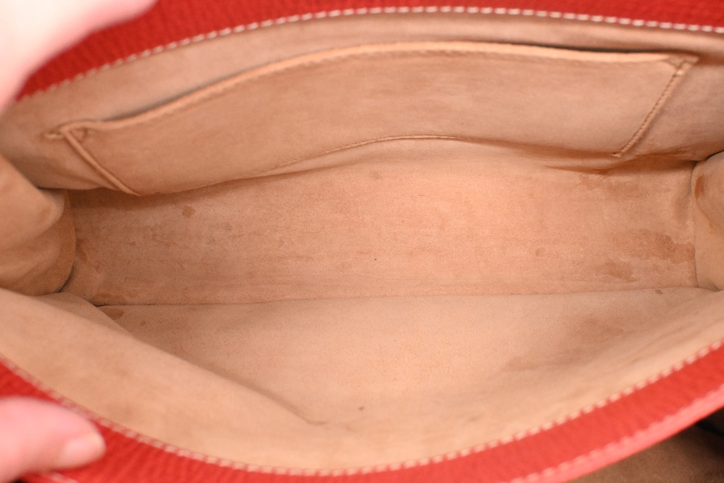 Loewe Shoulder Bag in Red Leather