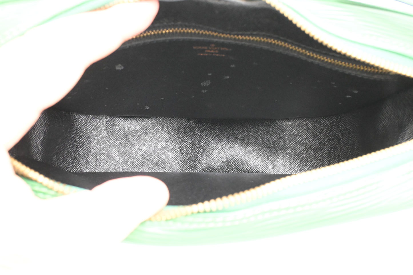 Louis Vuitton Jeune Fille in Green Epi Leather
