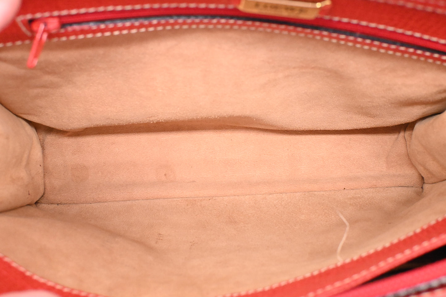 Loewe Shoulder Bag in Red Leather