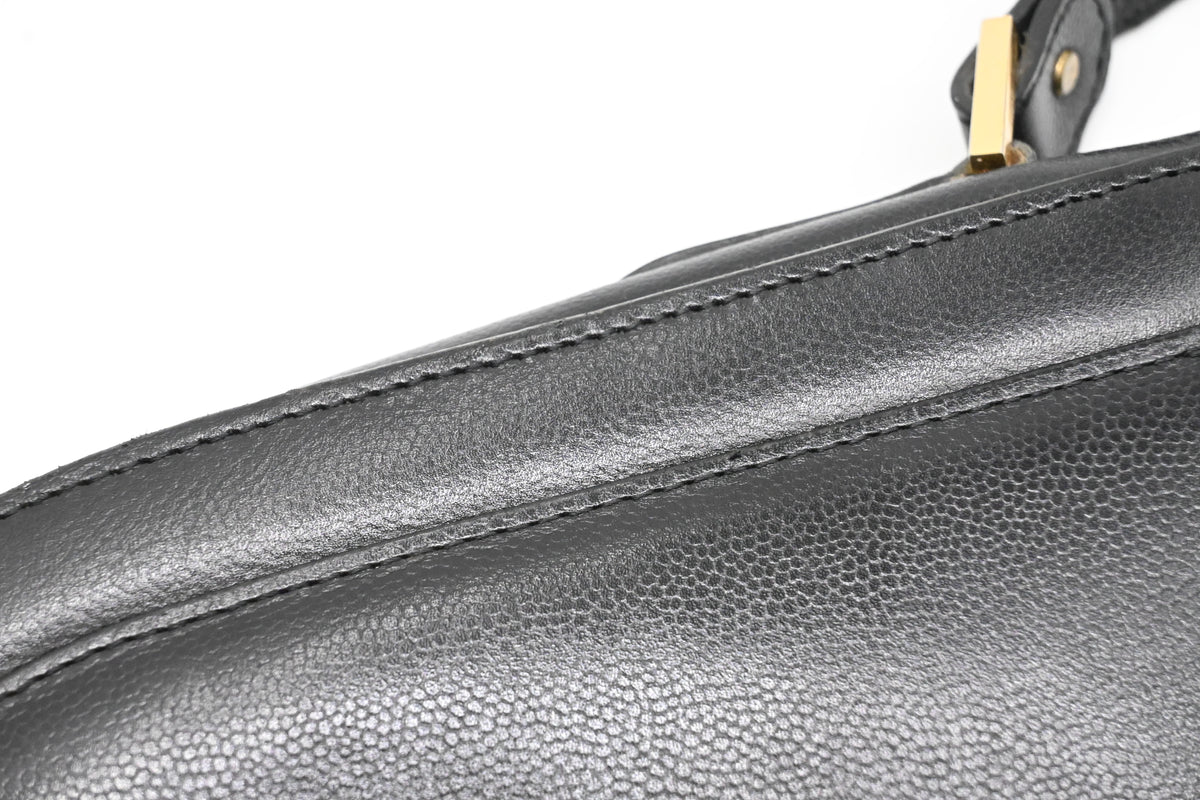 YSL Saint Laurent Shoulder Bag in Black Leather