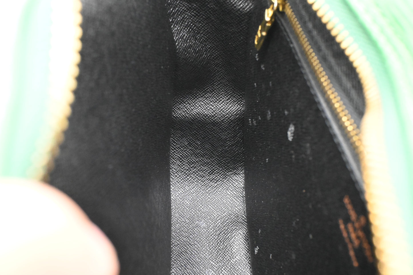 Louis Vuitton Jeune Fille in Green Epi Leather
