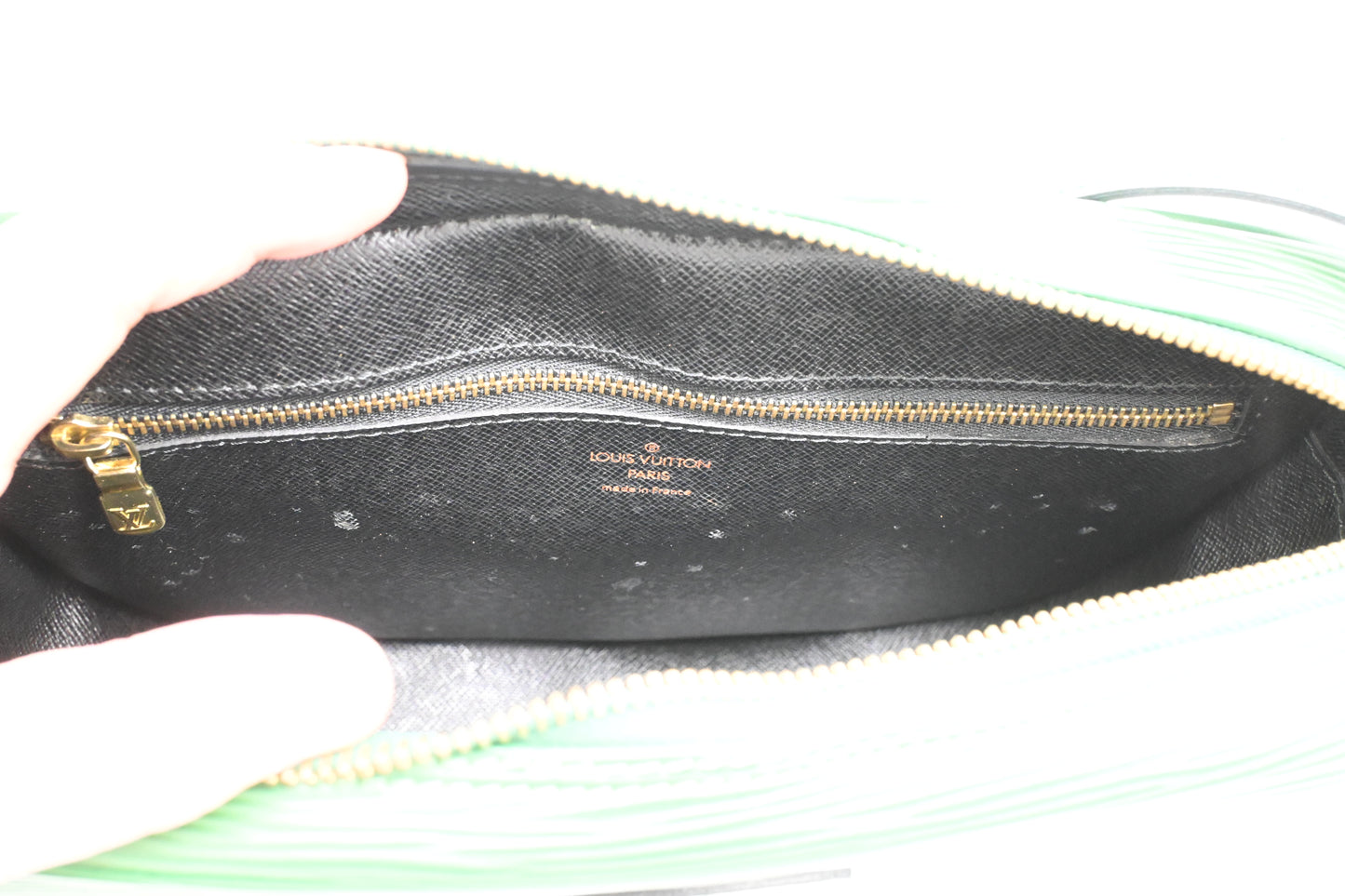 Louis Vuitton Jeune Fille in Green Epi Leather