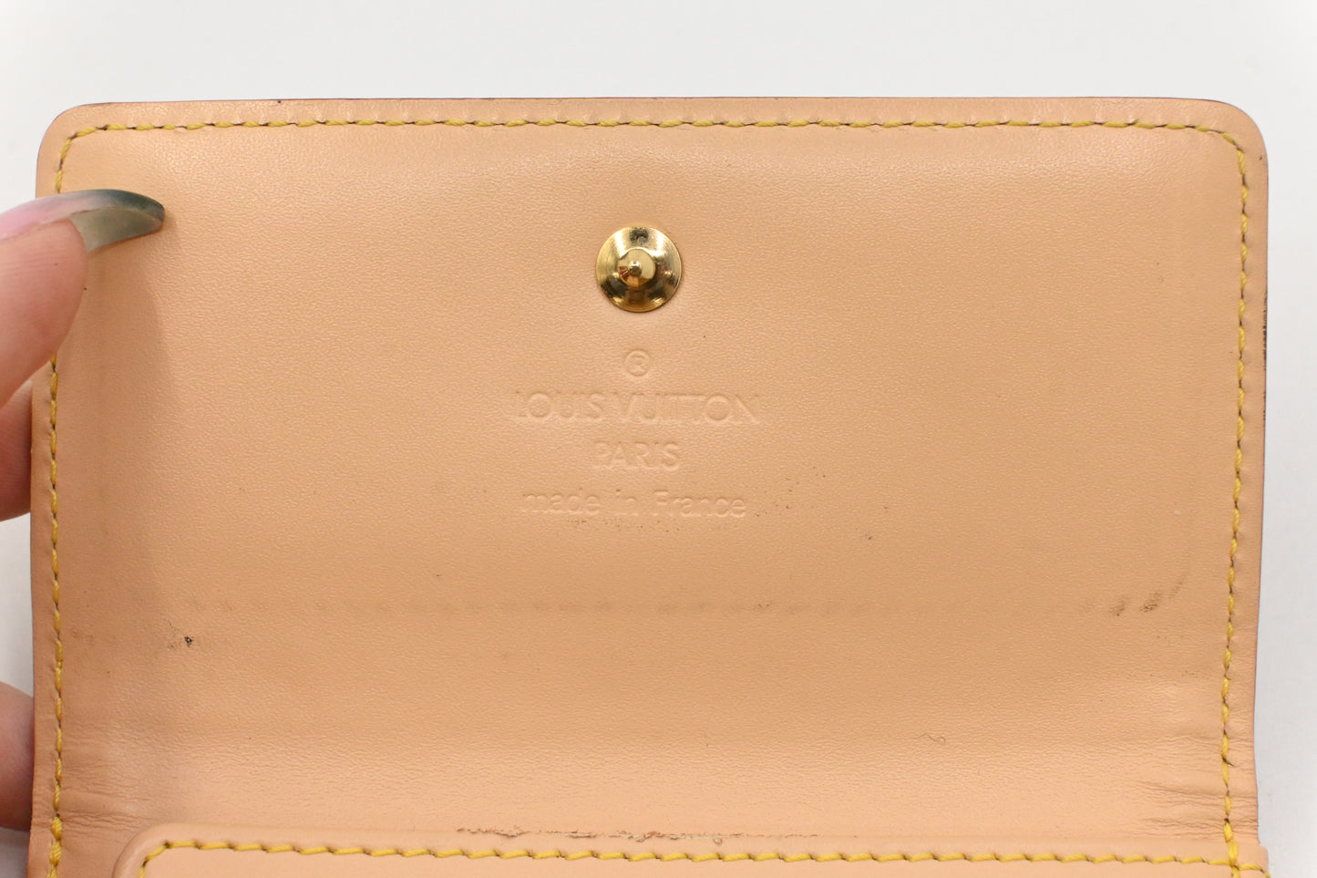 Louis Vuitton x Takashi Murakami Elise Wallet in Black Multicolor Monogram Canvas
