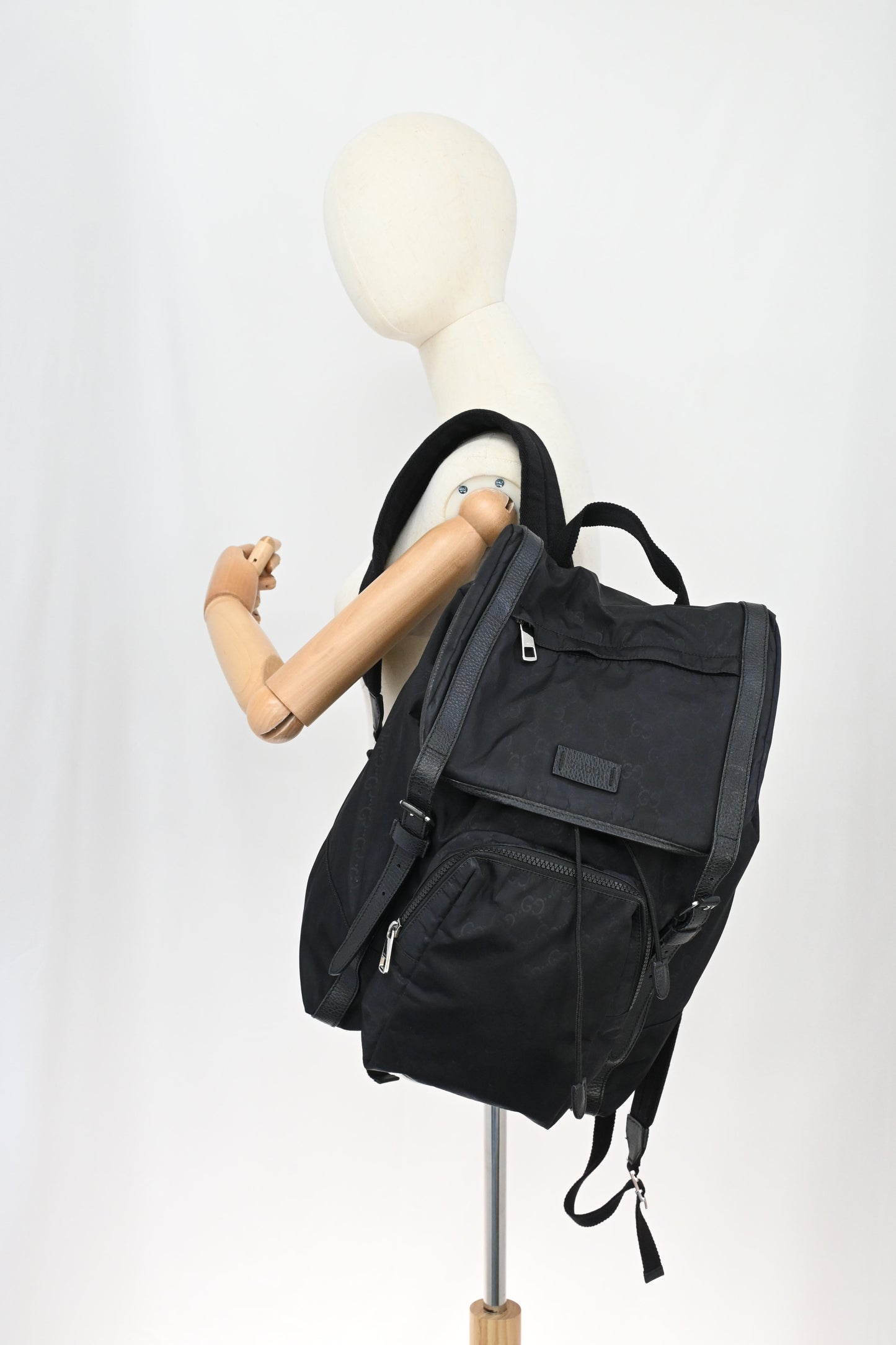 Gucci Backpack in Black Nylon