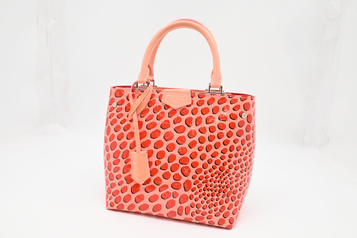 Louis Vuitton Open Tote in Sugar Poppy Pink Jungle Dots Vernis