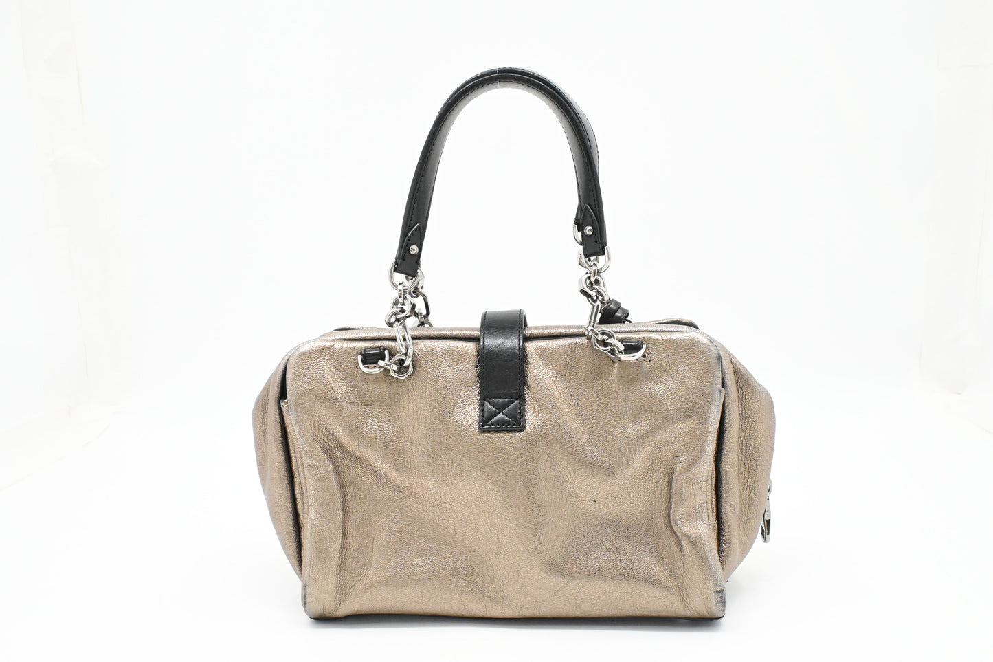 Loewe Lora in Pewter Leather