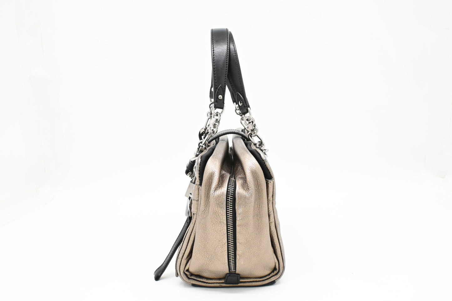 Loewe Lora in Pewter Leather