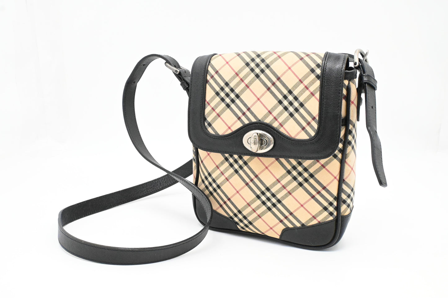 Burberry Crossbody in Check Canvas
