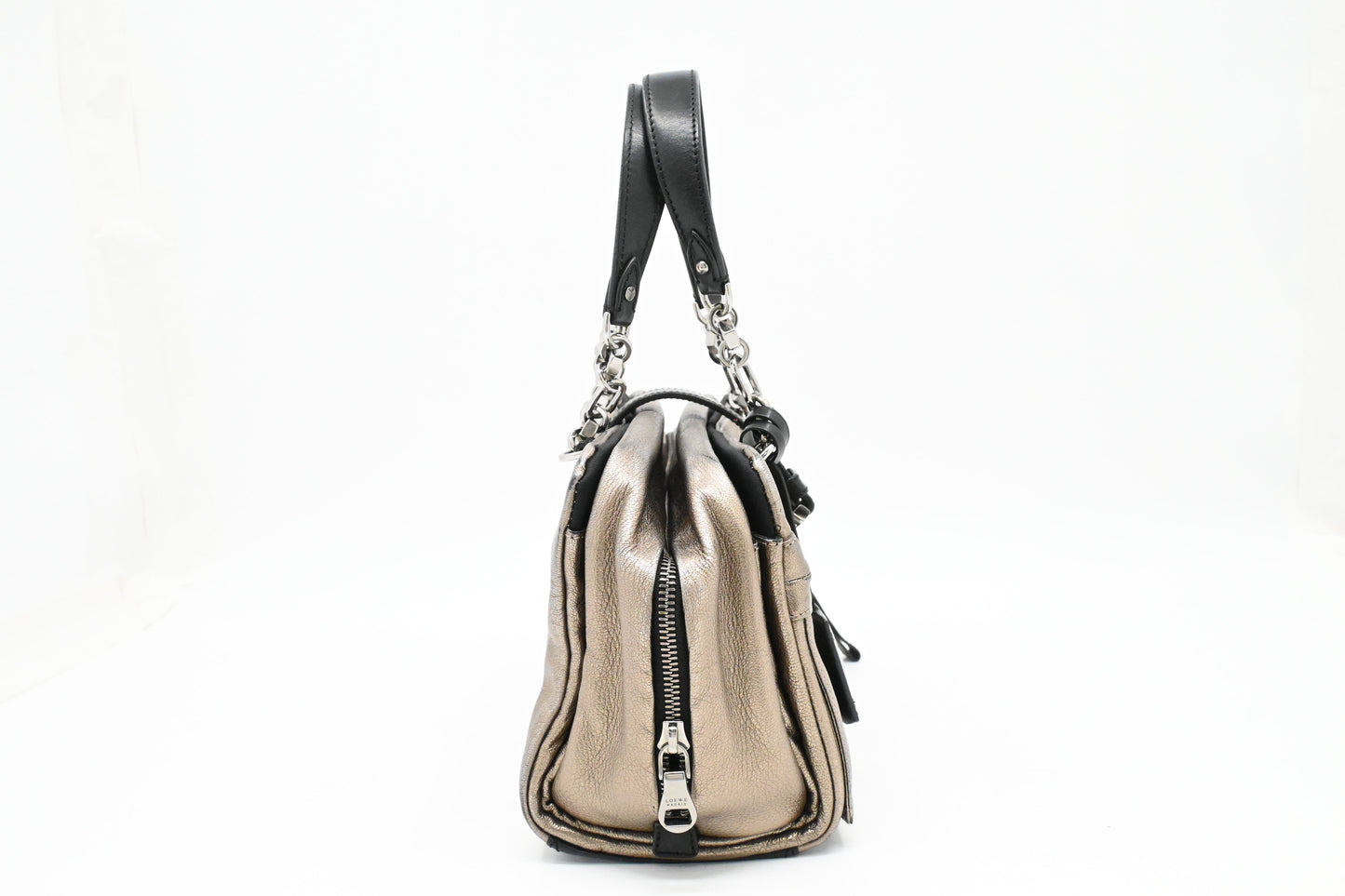 Loewe Lora in Pewter Leather