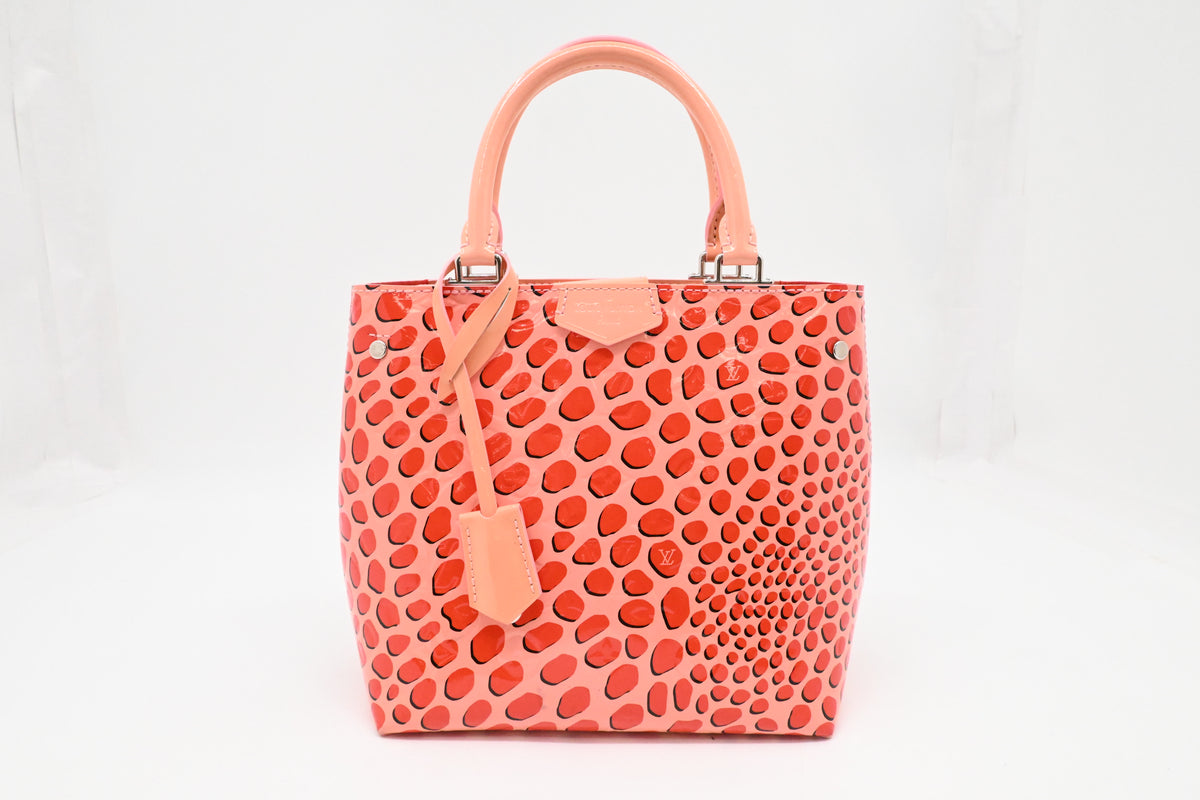 Louis Vuitton Open Tote in Sugar Poppy Pink Jungle Dots Vernis