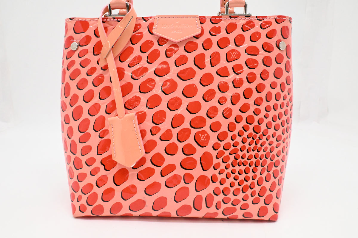 Louis Vuitton Open Tote in Sugar Poppy Pink Jungle Dots Vernis