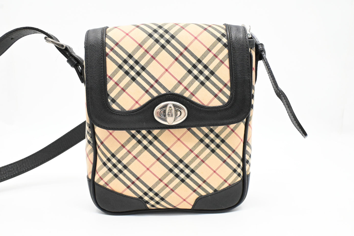 Burberry Crossbody in Check Canvas