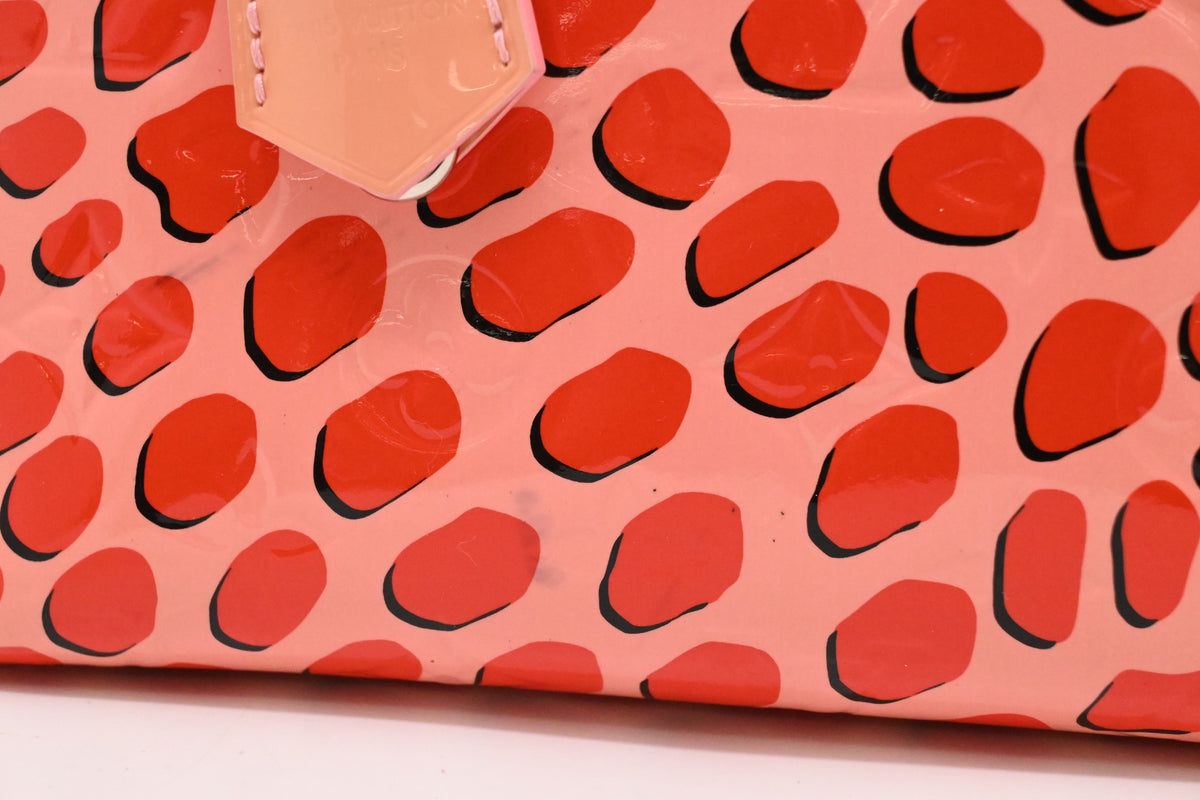 Louis Vuitton Open Tote in Sugar Poppy Pink Jungle Dots Vernis