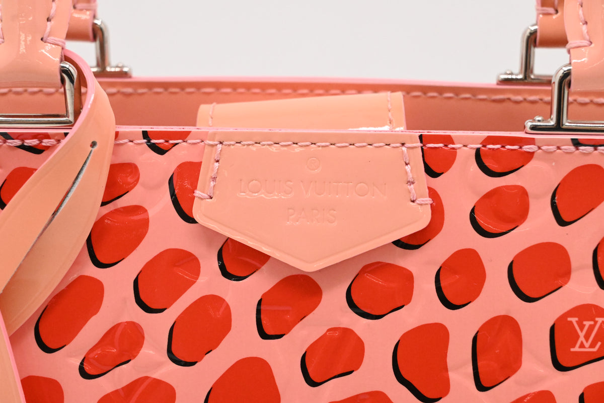 Louis Vuitton Open Tote in Sugar Poppy Pink Jungle Dots Vernis